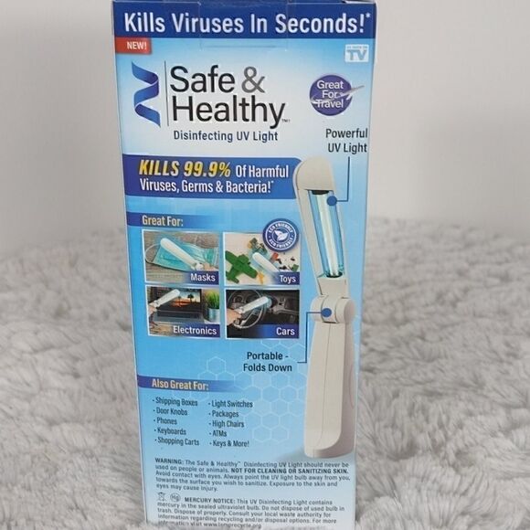 NIB Safe & Healthy Disinfecting UV Light - Picture 3 of 4